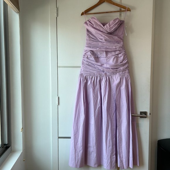BNWT Bec + Bridge Winslowe Dress Lilac - Size 4 (RRP $420) - Picture 4 of 6